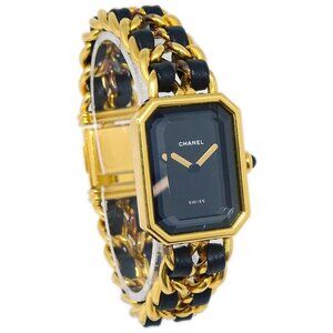 Chanel Premiere Quartz Watch Gold #M E.S.43668 112190 Fragrant jewels satin rope square ring size 6 - www  main image 3